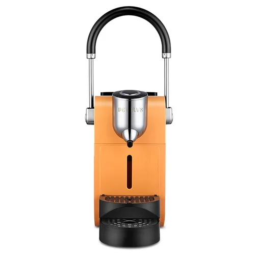 Бытовая Коммерческая полностью автоматическая быстрая Перекачиваемая итальянская Капсульная кофемашина маленькая машина для напитков - Цвет: Orange