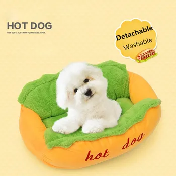 

Hot Dog Bed Pet Winter Beds For Small Medium Large Dogs Sofa Cushion Warm Dog House Cat Sleeping Bag Cozy Puppy Nest Kennel
