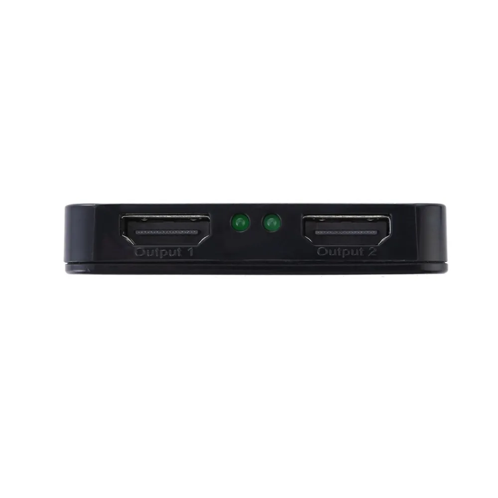 300 шт./лот Бесплатная доставка 1080P 3D 4K HDMI сплиттер переключатель 1*2 1 вход 2 выхода