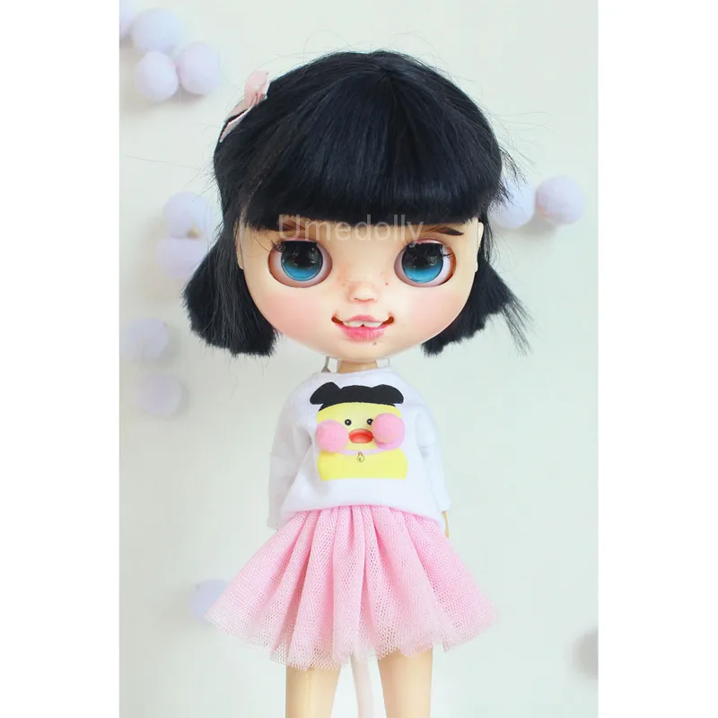 

1Pcs 30cm Doll Clothing Casual Chiffon Skirt for Blyth, Licca, OB24 Doll Clothes Accessories