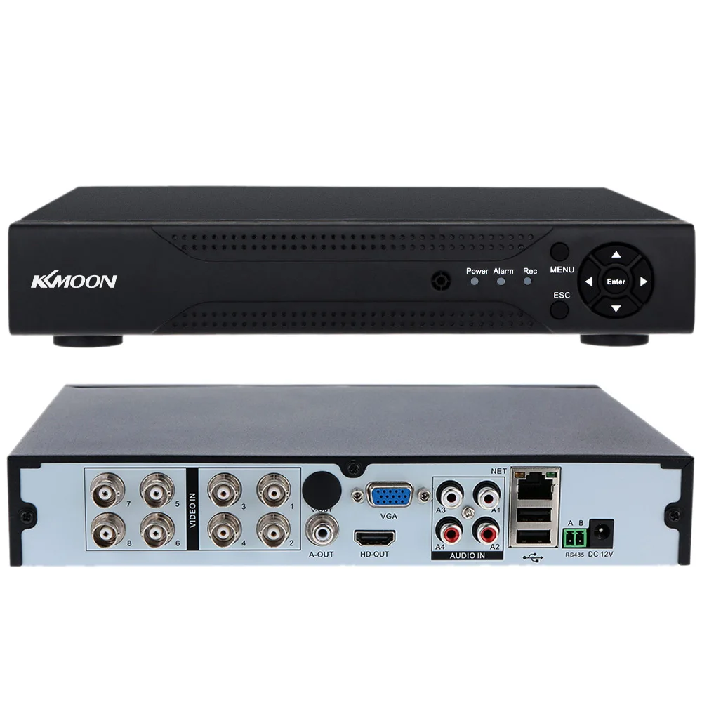 KKmoon 8CH 720P AHD CCTV DVR сетевой видеорегистратор NVR HVR видео рекордер 960H P2P H.264 HDMI DVR 8CH система домашнего видеонаблюдения рекордер безопасности