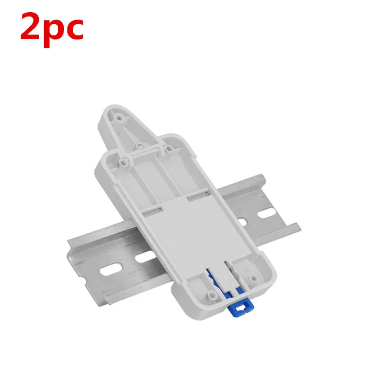 2 шт. SONOFF dr Din Rail лоток Регулируемый установленный рейку Чехол Держатель решение для Sonoff Basic/RF/POW/TH16/TH10/DUAL - Комплект: 2 pc