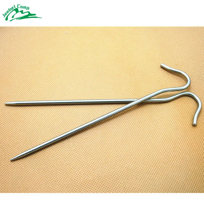 

Jeebel Titanium Alloy Tent Nail Tent Peg Stake Ultralight Outdoor Camping Accessory Camping Equipment Bushcraft outdoor