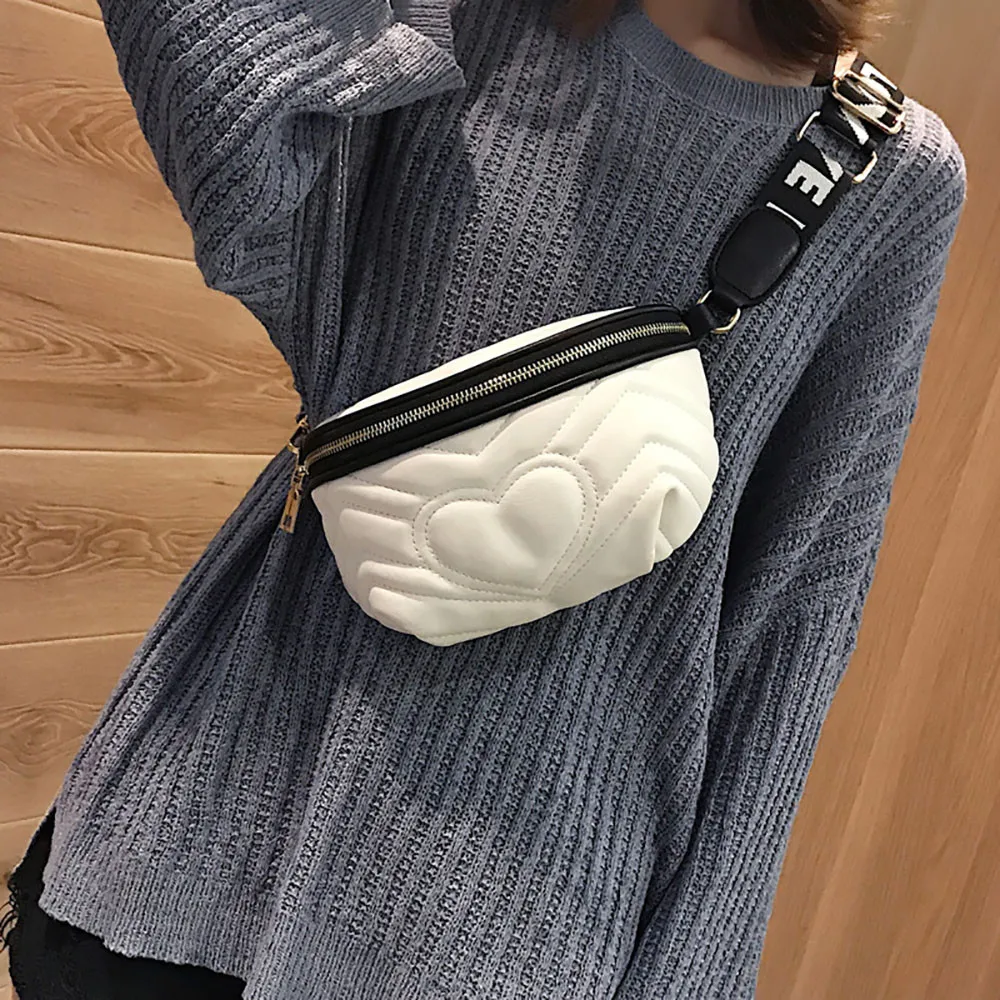امرأة الخصر حزمة الحب Crossbody الكتف جيب أزياء البرية حقيبة صدر للرجال كيس ceinture فام حقيبة بحزام النساء الفاخرة nerka torebka