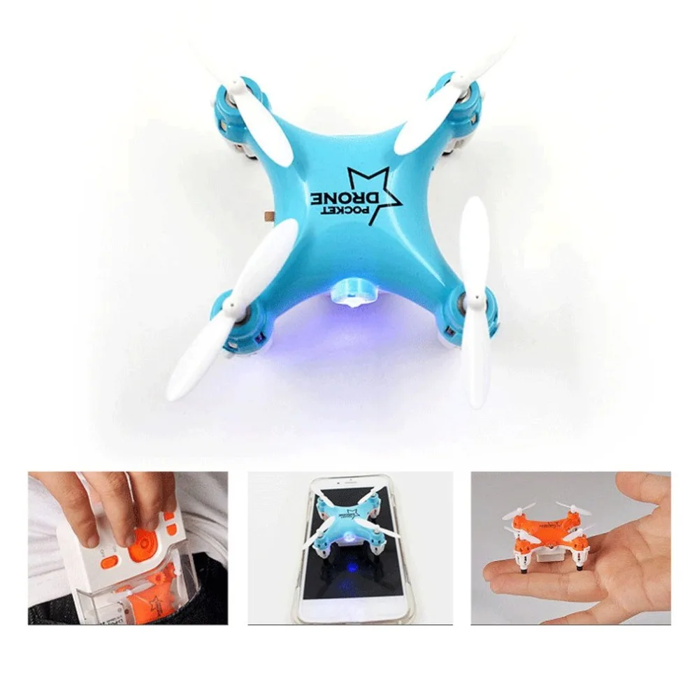 HOT L6058 2.4Ghz Mini Pocket RC Quadcopter Drone Aircraft UAV with Headless Mode LED Light for Children Kid Christmas Gift