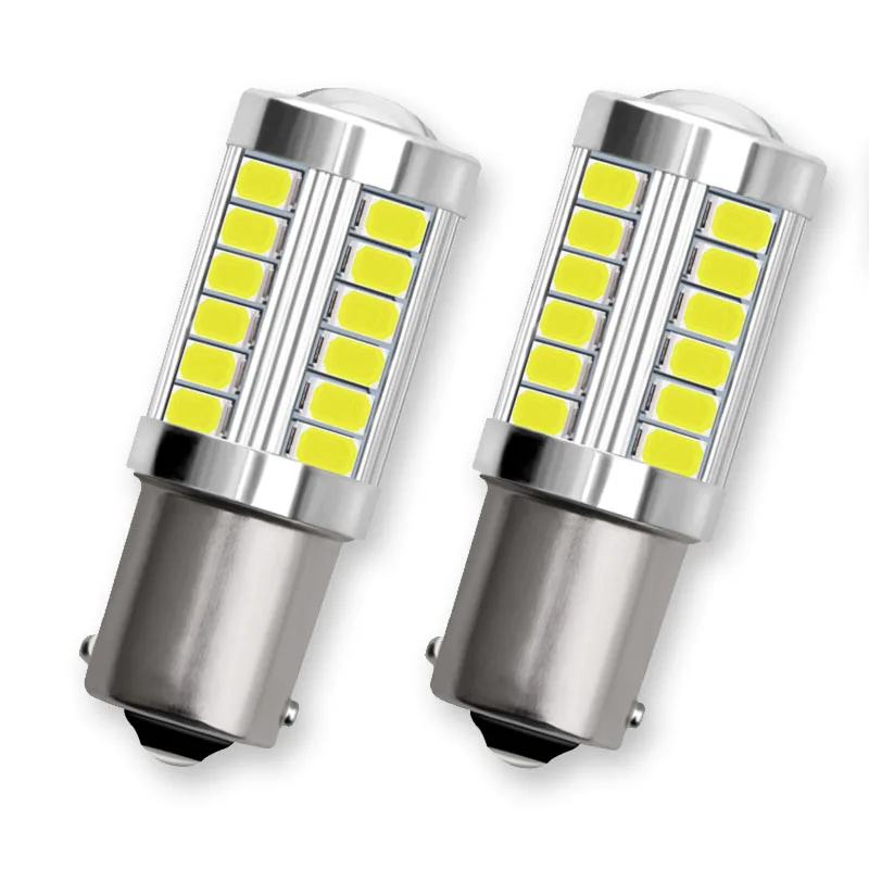 СВЕТОДИОДНЫЙ Автомобильный стоп сигнал 2 шт. 1156 BA15S BAY15D 1157 33SMD 5630 автомобильные