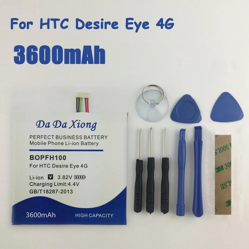 3600 мАч BOPFH100 b0ph100 литий-ионный аккумулятор для телефона htc Desire Eye 4G M910X M910n+ код отслеживания
