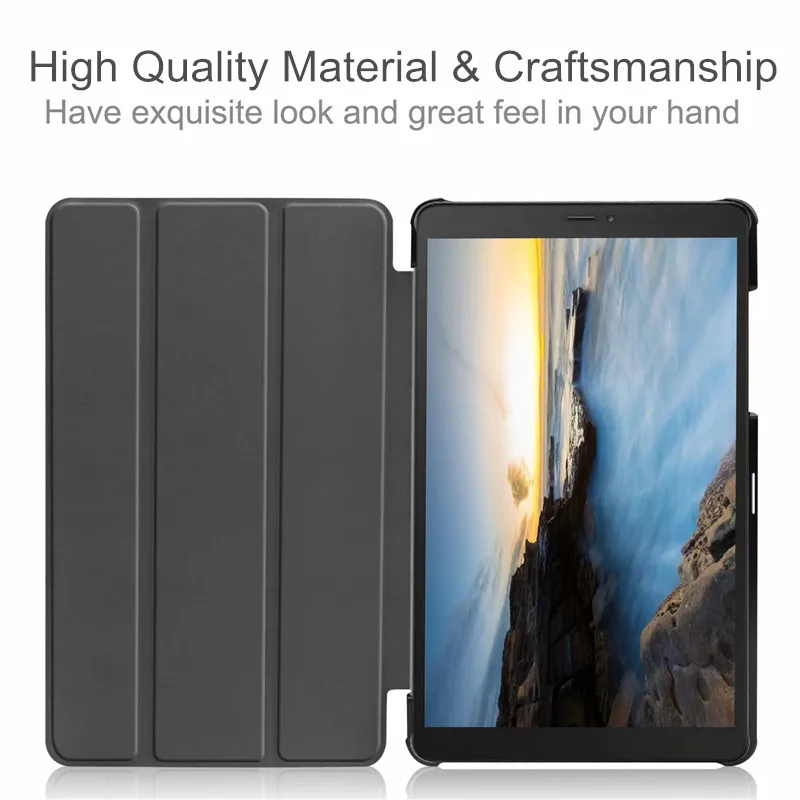 Чехол книжка для Samsung Galaxy Tab A 8 0 Магнитный чехол с подставкой планшета T295 T297 T290 2019