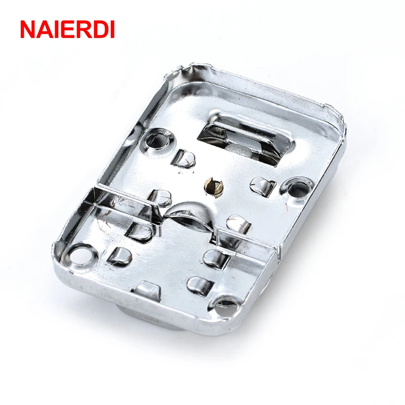 Latch Catch Cabinet Latch NAIERDI J402 Box Hasp Cabinet Fastener Lock With Key Spring Latch Catch Toggle Iron Locks For Drawer Door Furniture Hardware