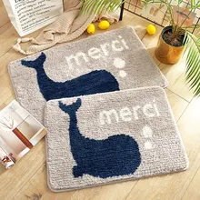 Нескользящий, для ванной коврик в ванной удобный коврик для ванной комнаты, большие размеры, коврики для ванной комнаты