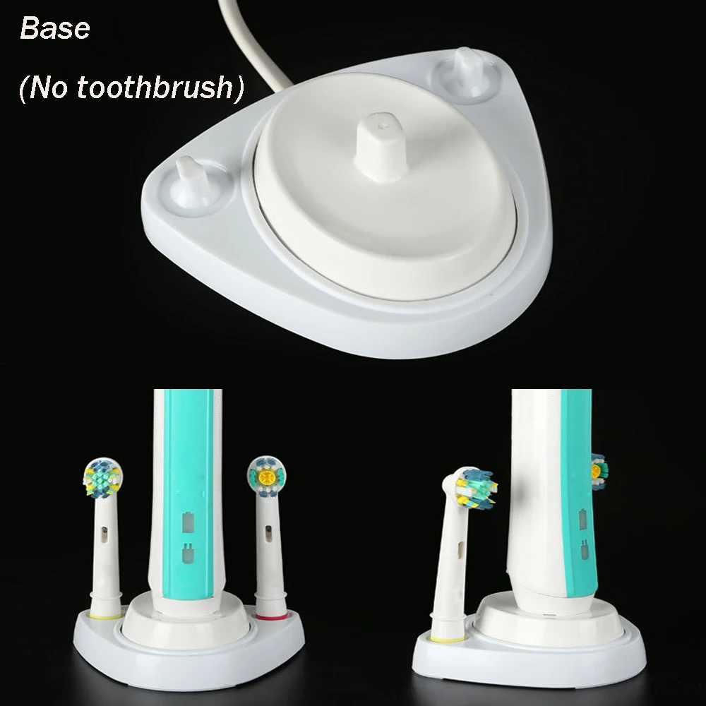 

New Electric Toothbrush Base Stand Support Brush Head Holder For Braun Oral B Electric Round Head Toothbrushes Bathroom Tools