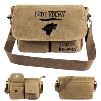 

Game of Thrones Stark Fire Blood Cross body Bag Men Women Boys Girls Messenger Bags Canvas Shoulder Bag School Book Tote