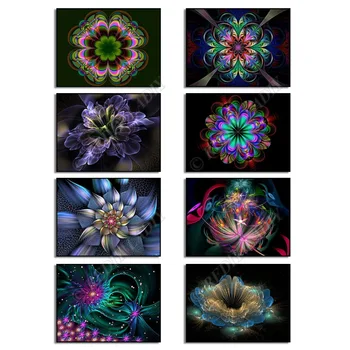 

DIY Diamond Embroidery Mandala Flowers Picture of Rhinestones Pixel Hobby Needlework Diamond Painting Cross Stitch Wall Decor