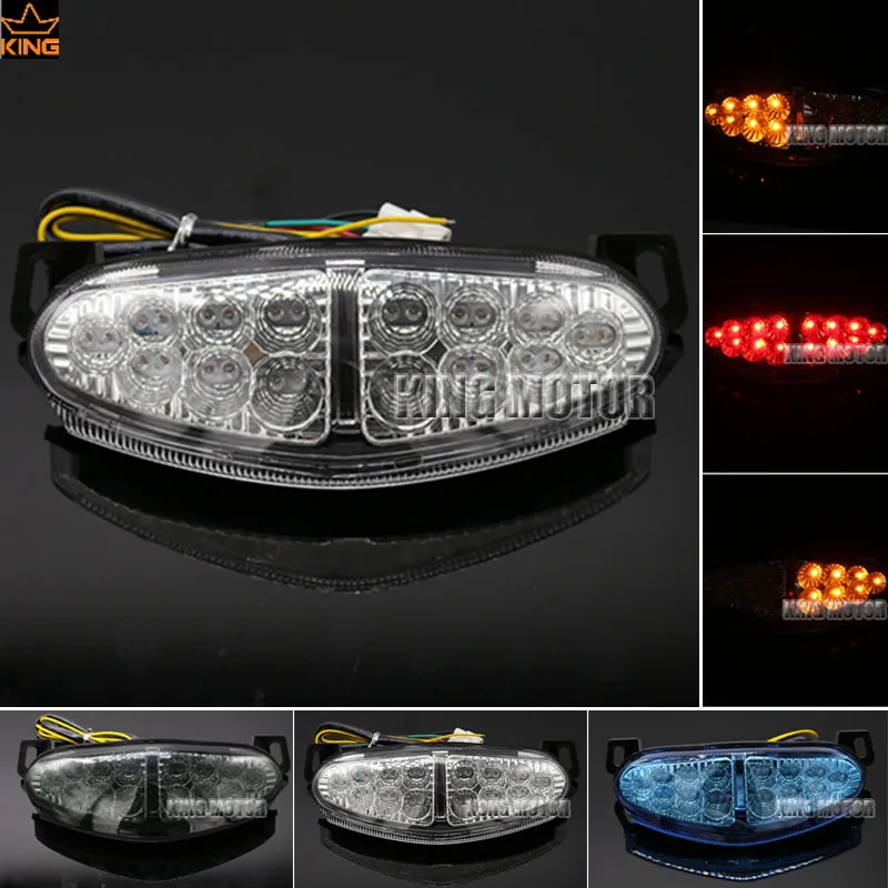 

For KAWASAKI KLE 1000 KLE1000 VERSYS 2012-2015 Motorcycle Accessories Integrated LED Tail Light Turn signal Blinker Lamp Clear