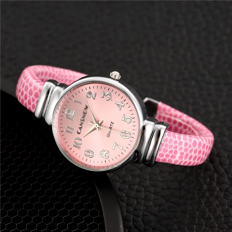 Pink Топ бренд женские часы Роскошные модные повседневные кварцевые часы с браслетом женские часы женские наручные часы Часы relogio feminino - Цвет: Pink