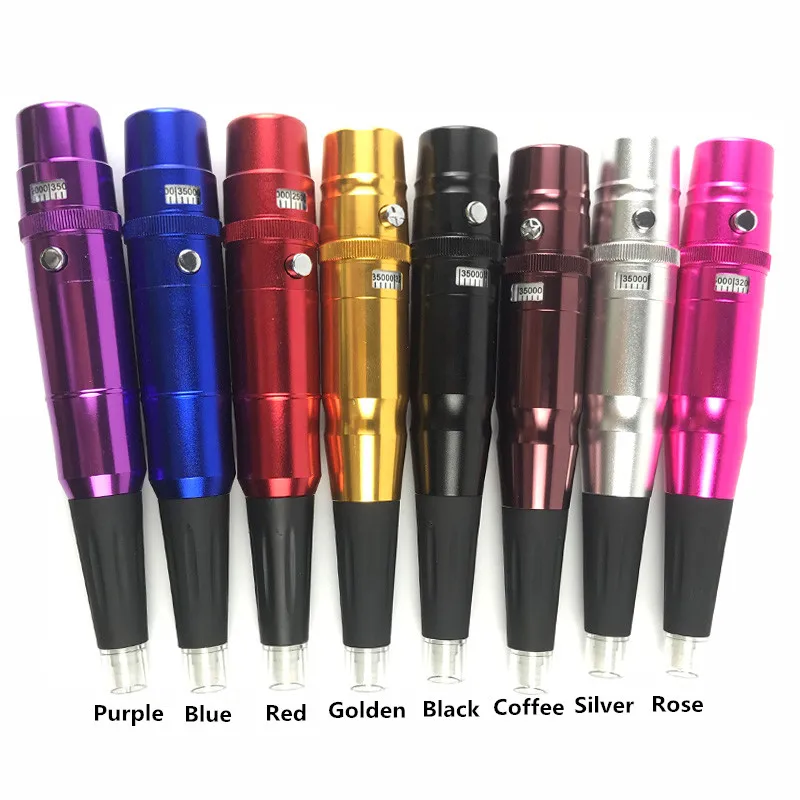 

1 Pcs Hot Sale Tattoo Permanent Makeup Pen Machine Eyebrow Makeup Eyebrow Lip Tattoo Machine Swiss Motor Pen Gun With Needles