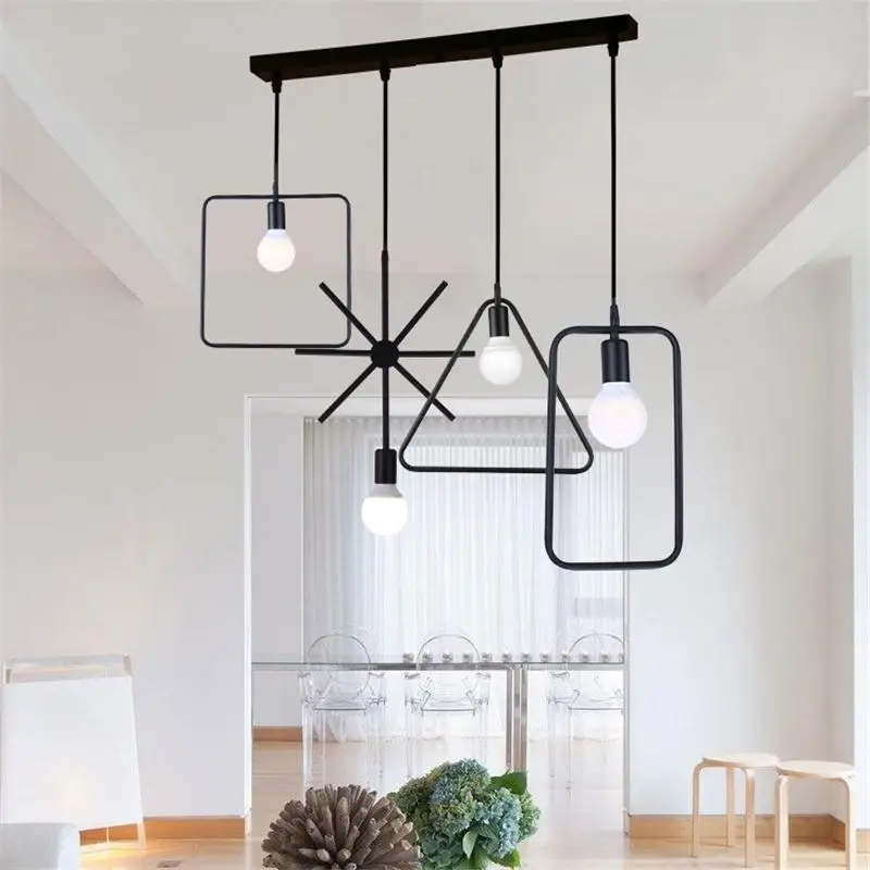 Lampara Colgante Gantung Luminaria Pendente Deco Cuisine Lustre подвесной светильник Suspendu Лофт подвесной светильник Hanglamp - Цвет корпуса: Version S