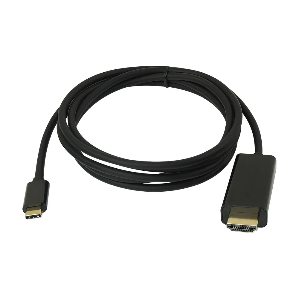 

USB C to HDMI 4K Cable 1.8M Type C 3.1 to HDMI Cable HDTV hdmi Adapter for MacBook Pro Huawei MateBook ChromeBook Samsung S8/S9