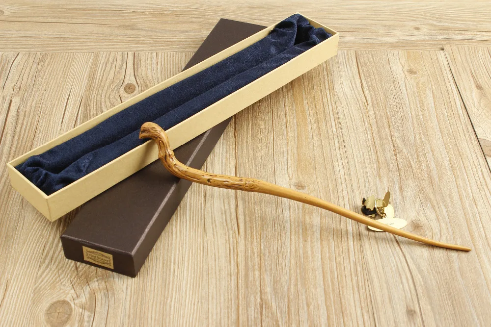 2016 새로운 품질의 디럭스 COS 빅토르 크럼 마법의 지팡이 해피 포터 마법의 지팡이 선물 상자 포장