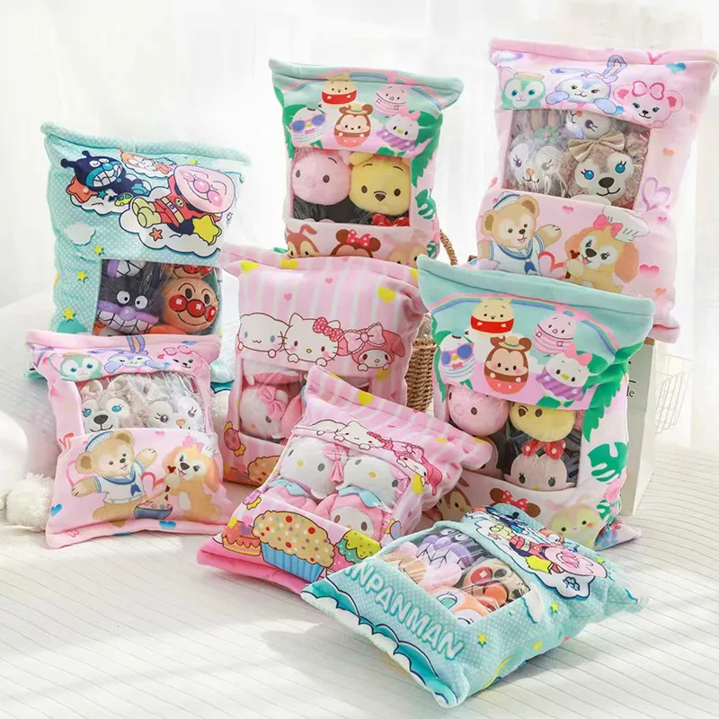 Медведь Даффи stellalou Rabbit hello kitty моя мелодия Cinnamoroll ЦУМ Микки анпанман байкинман плюшевая игрушка-подушка сумка для хранения