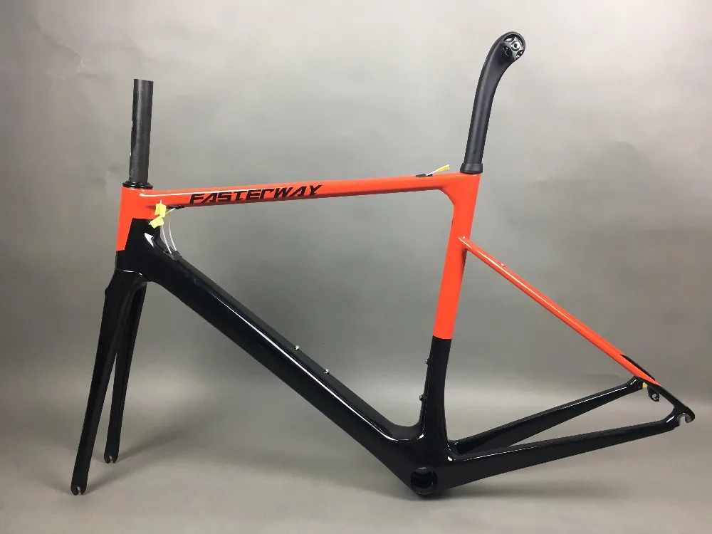 Flash Deal white red with black FASTERWAY classic carbon road frameset UD weave carbon bike frame:Frameset+Seatpost+Fork+Clamp+Headset 207 Flash Deal white red with black FASTERWAY classic carbon road frameset UD weave carbon bike frame:Frameset+Seatpost+Fork+Clamp+Headset 207