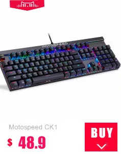 MOTOSPEED CK104 русская английская механическая клавиатура с RGB подсветкой анти-ореолы игровая клавиатура для Teclado игровой компьютер