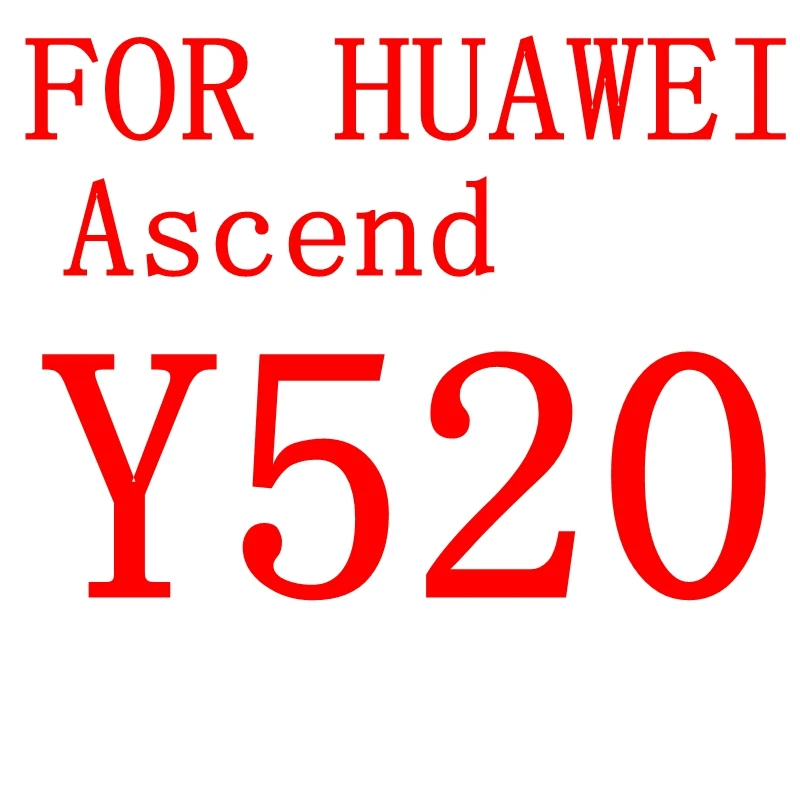 Закаленное Стекло для huawei Ascend G730 G750 G7 G630 Y530 Y550 Y336 Y3C Y511 Y520 Y541 Y5C Y625 Экран защитная плёнка для НУА Вэй - Цвет: For HUAWEI Y520