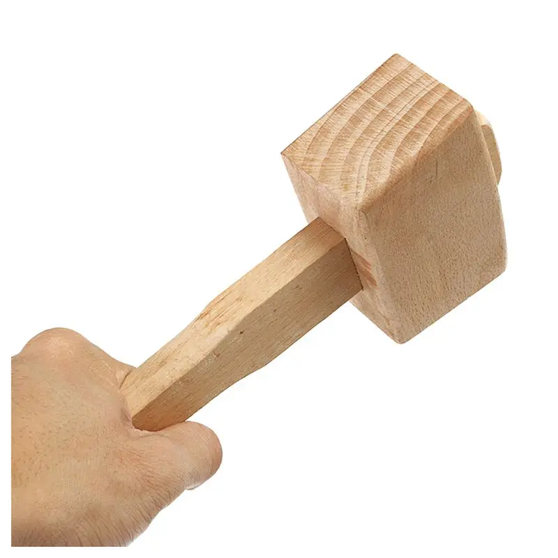 250 мм бук твердый плотничный инструмент деревянный молоток ручка деревообрабатывающий инструмент