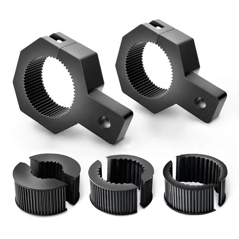 

Mounting Bracket Kit LED Off-Road Light Vertical Bar Tube Clamp Roof Roll Cage Holder