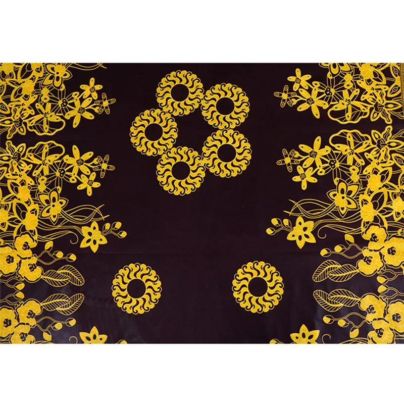 Анкара африканская печать батик ткань настоящий голландский воск хлопок лучшее качество Африка ткань tissu материал для вечернего платья 6 ярдов