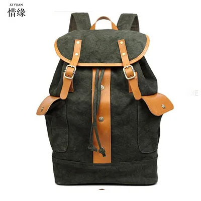 

Fashion Vintage Backpack Women Men Youth School Bag Big Male Canvas Backpacks for Teenager Girls Feminine Backpack sac a dos