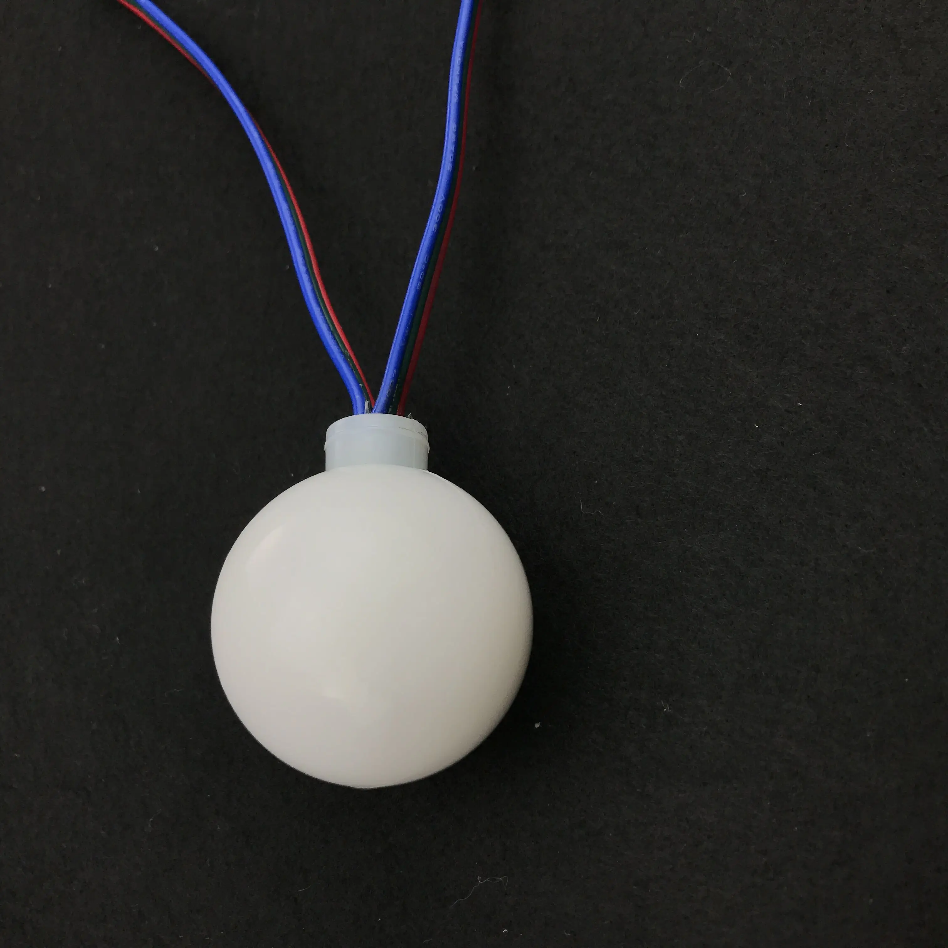 3D/38mm diameterIP6812VWS2811addressable led smart moduleRGB full colormilky cover30pcs a string | Лампы и освещение