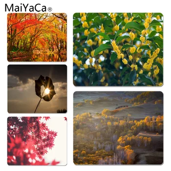 

MaiYaCa Your Own Mats Dam autumn charm mouse pad gamer play mats Size for 18x22cm 25x29cm Rubber Mousemats