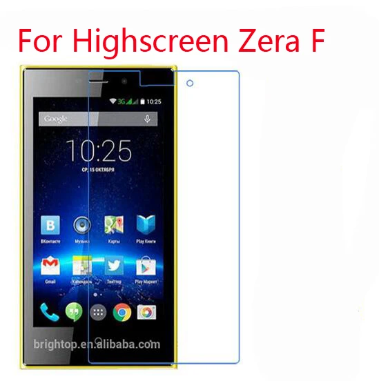 

highscreen Power Four Soft Glass Nano Explosion proof Screen Protector Protective Lcd Film Guard Highscreen Zera F/ice 2/Prime L