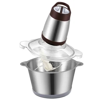 

Meat Grinders USES an electric grinder to stir in a stainless steel bowl