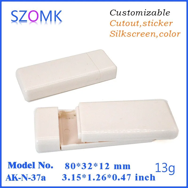 20 pcs/lot box plastic for electronics 80x32x12mm