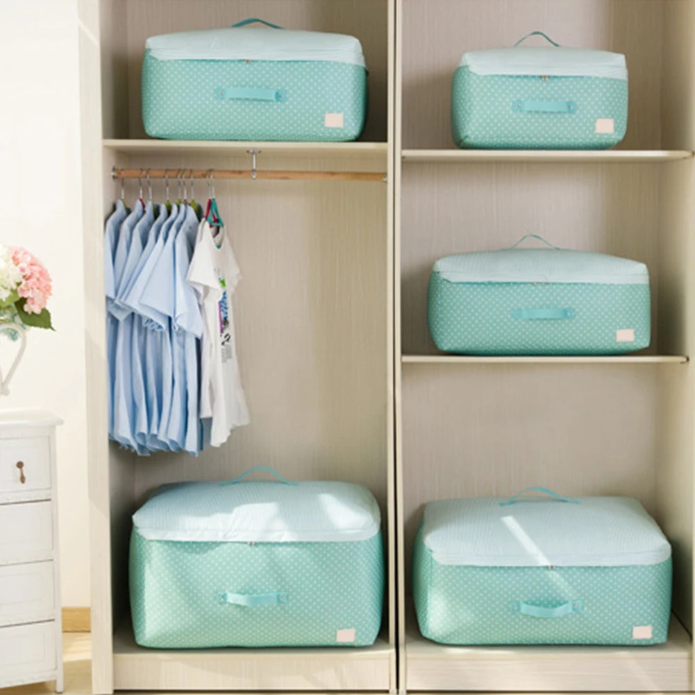 House Storage Box Polyester Fabric Closet Organizer Bag Pouch For House Storage Box Polyester Fabric Closet Organizer Bag Pouch For Pillow Quilt Blanket Bedding In Bo Bins From Home Garden On Aliexpress