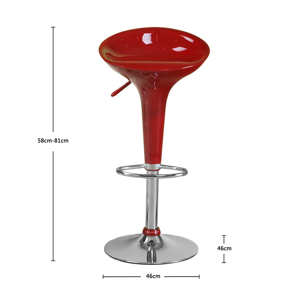 2 Pcs Gloss Red Bar Seat Chair 360 Degree Swivel Bar Kitchen Breakfast Dining Stool Chair Bar Stools Stool Chairstool Table Aliexpress