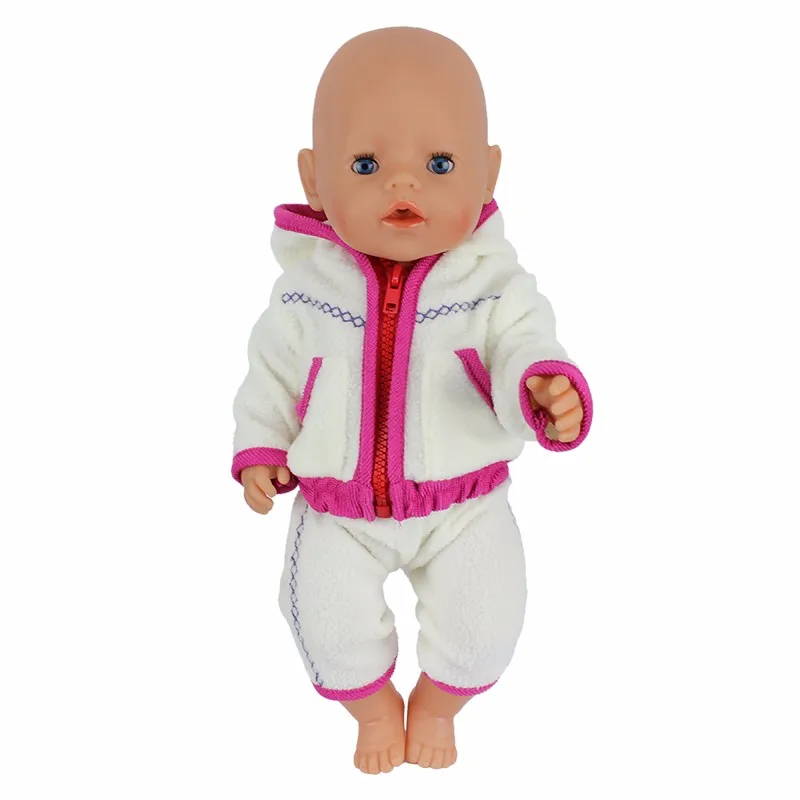 Кукла спортивные костюмы подходит для 43 см Zapf Baby Born Doll Reborn Baby куклы одежда и 17 дюймов аксессуары для кукол