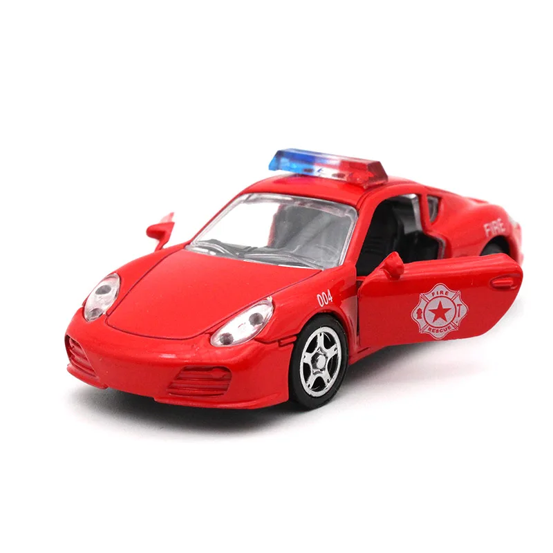 

Jianyuan 1:64 911 Diecast Alloy car model kids toys easy to carry a model that can take out the door Gift for children