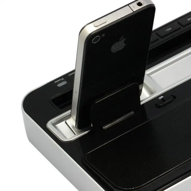 ipega dual docking station charger adapter speaker for samsung
