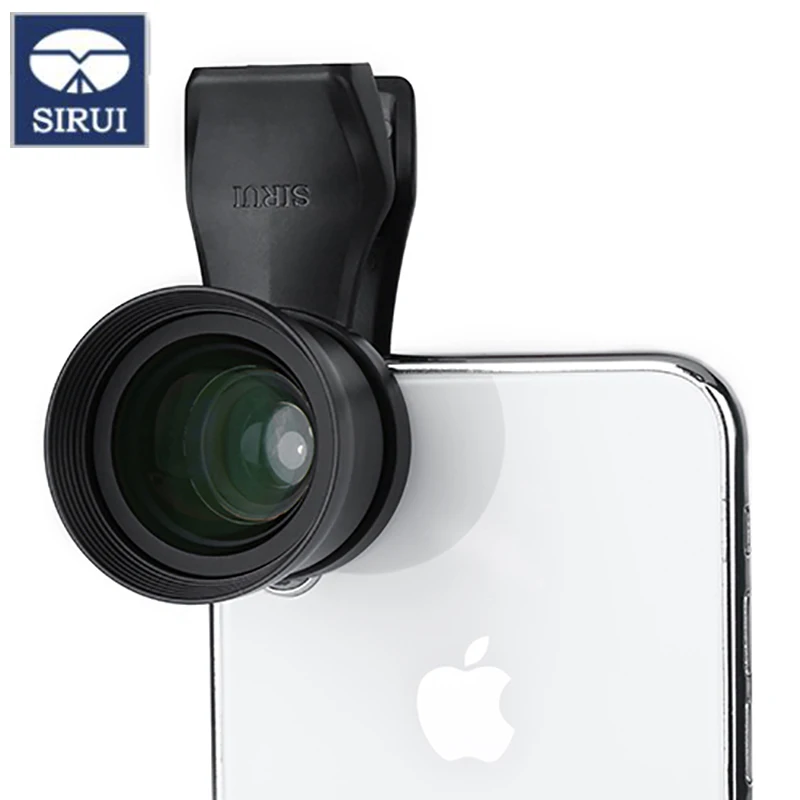 

Sirui 60-SA 60mm Portrait lens with Aluminum Housing HD 4K Telephoto Lenses for iPhone Max Xs X Pixel 3 Samsung S8 S9 Huawei P20