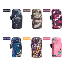 Сумки для бега осенние камуфляжные ветви стиль руки пакет держатели для телефона ключи для денег с отверстием для гарнитуры