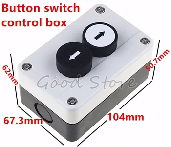 

1pcs With arrow symbol start stop self sealing waterproof button switch emergency stop industrial handhold control box