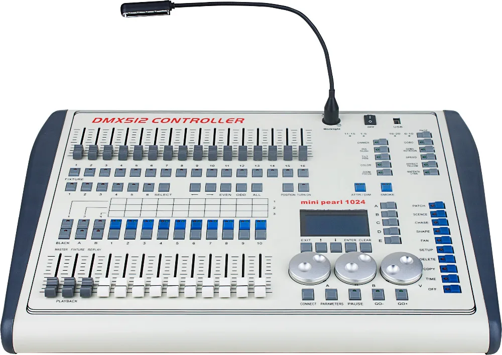 Контроллер DMX512 mini pearl 1024 контроллер освещения|dmx512 controller|mini 1024pearl controller |