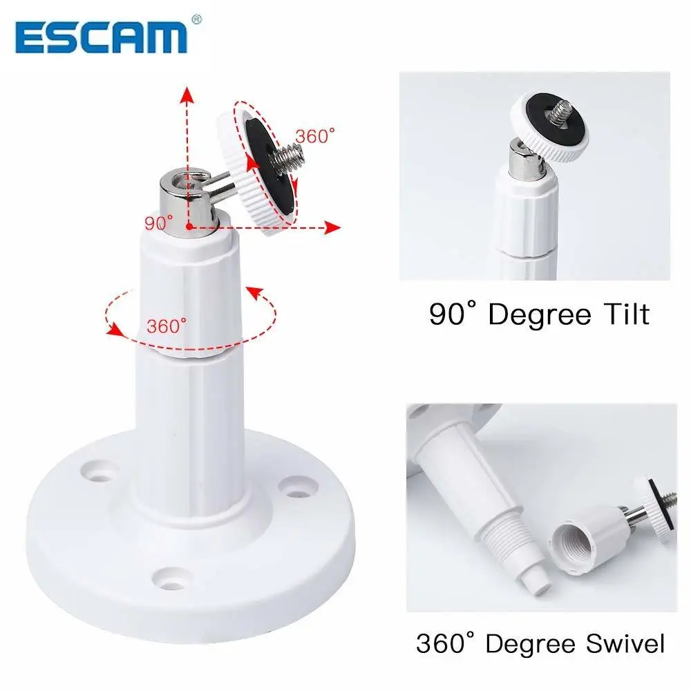 Металлическая подставка ESCAM с поворотом на 360 градусов для камеры