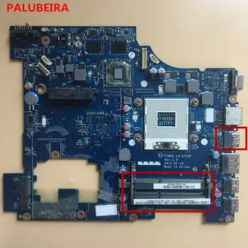 

PALUBEIRA free shipping for lenovo G570 loptop motherboard DDR3 PIWG2 LA-6753P 100% tested high quality with video card chip