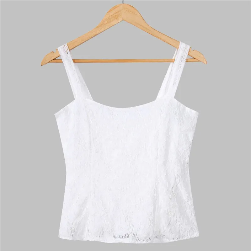 Женский топ на бретельках без рукавов кружевной корсет|tank top women|top womenfashion tank tops |