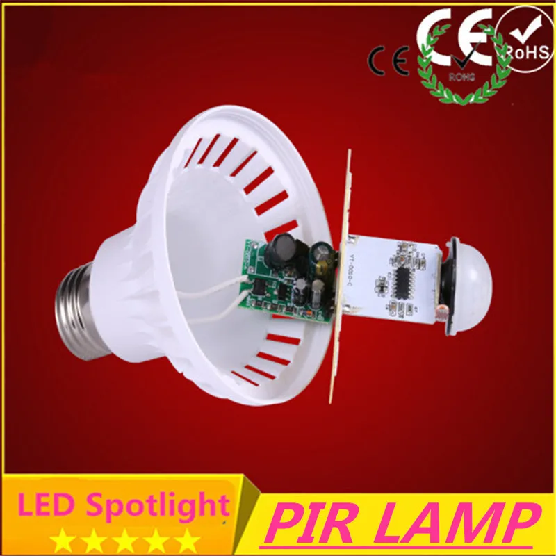 

LED PIR Motion Sensor Bulb 5W 7W 9W Induction Bulb Cool White/Warm White Auto Smart LED Lighting E27 Infrared Body Sensor Lamp