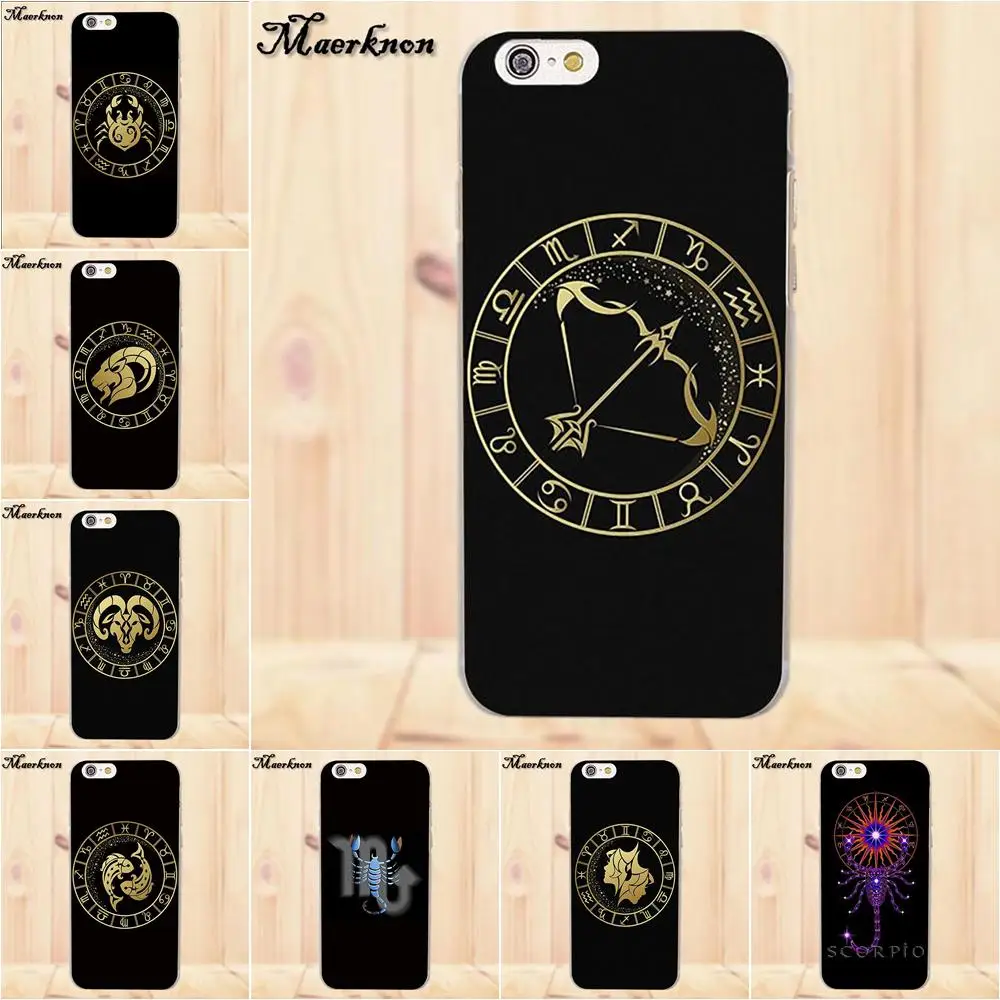Maerknon Знаки зодиака Мягкий ТПУ Live Love телефон для Apple iPhone 4 4S 5 5C SE 6 6S 7 8 Plus X LG G4 G5 G6 K4 K7 K8